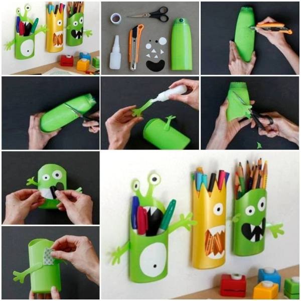 Shampoo-Bottle-Monster-Pencil-Holder-600x600