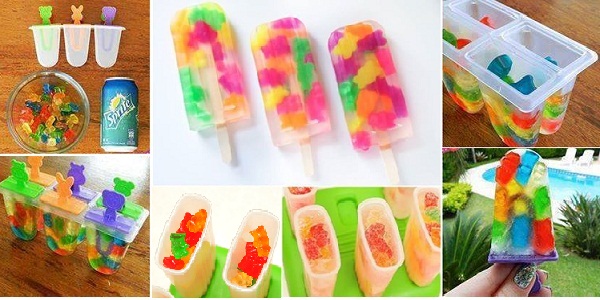 DIY-Sprite-Gummy-Bear-Popsicles